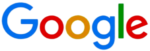 the google logo on a transparent background